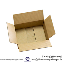 1 wellige Verpackung / Karton