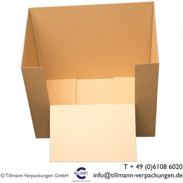 187.1 Palettenbox Verpackung aus Wellpappe Karton 1,0 cbm