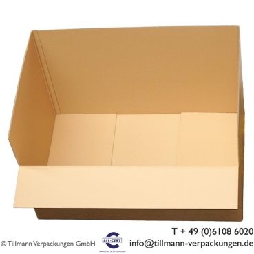 188.1 Palettenbox, Verpackung aus Wellpappe, Karton, 0,7 cbm