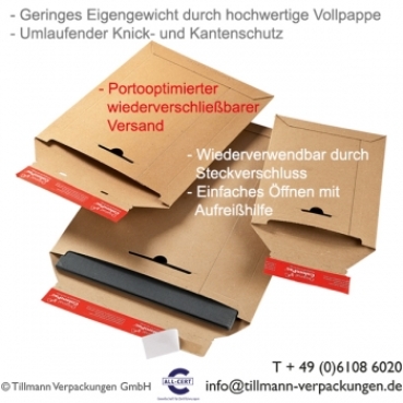 335 x 244 x 44 mm Innenmaß - 713.3 Versandbrief