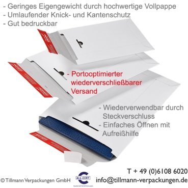 310 x 445 x -30 mm Innenmaß, passend für A3, 703.8 Versandtasche